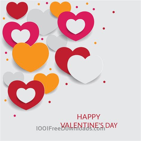 valentines day vector free